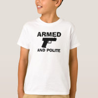 ARMÉE ET POLITE T-shirt basique de garçon