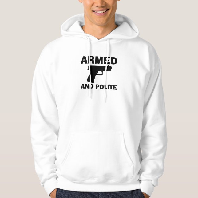 ARMÉE ET POLITER LE SWEAT - SHIRT À CAPUCHE (Devant)