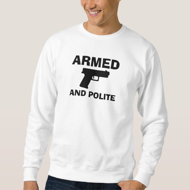 ARMÉE ET POLITER LE Sweatshirt masculin (Devant)