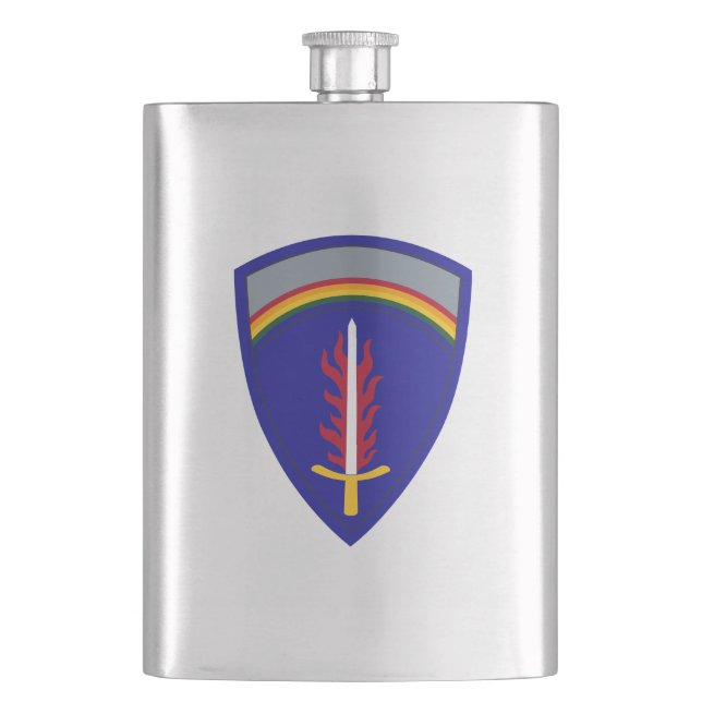 Armee Europa USAREUR Flachmann (Vorderseite)