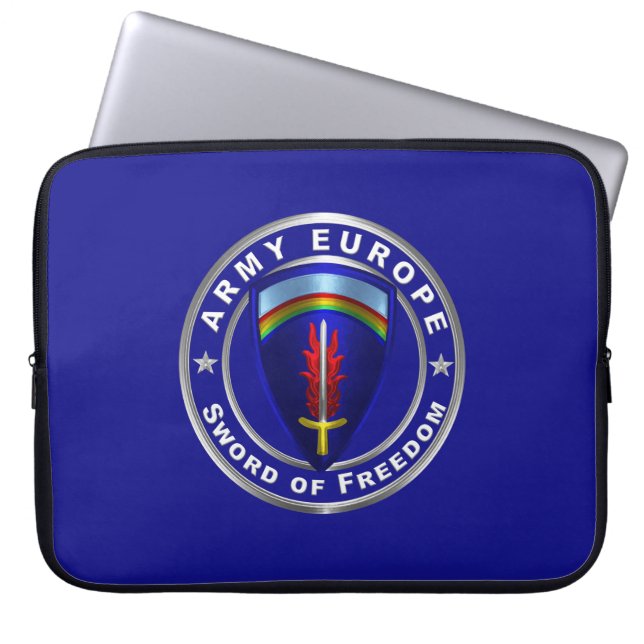 Armee Europa USAREUR Laptopschutzhülle (Vorderseite)