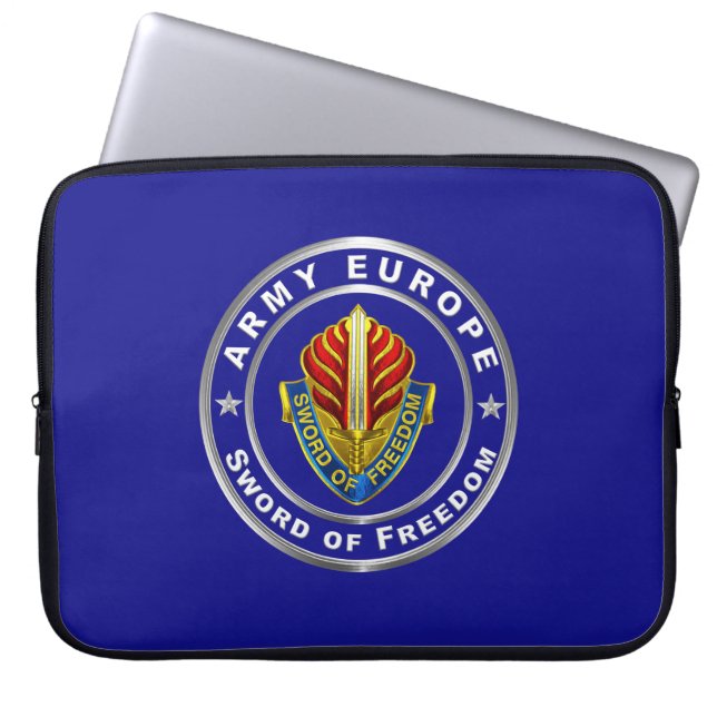 Armee Europa USAREUR Laptopschutzhülle (Vorderseite)
