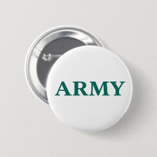 Armee Fettgedruckte Typografie Militärstil Minimal Button