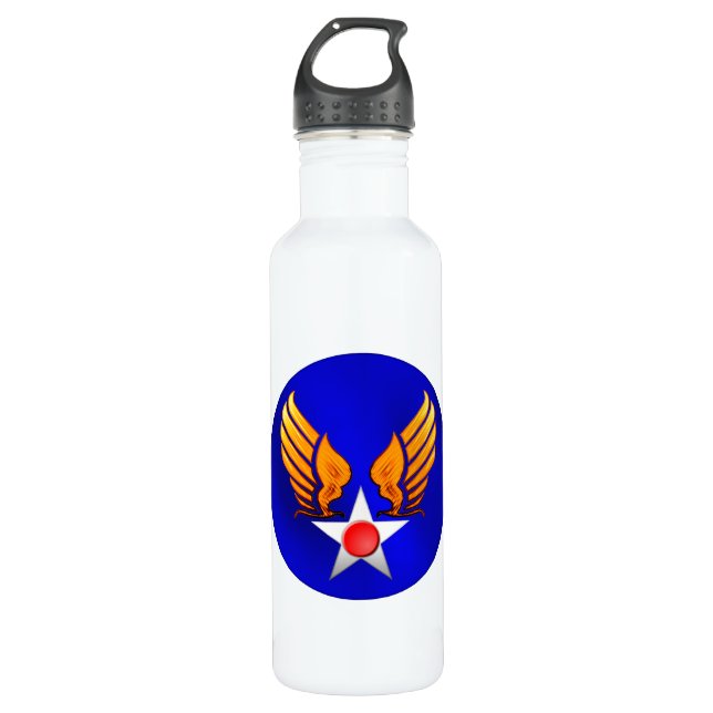 Armee-Fliegerkorps Edelstahlflasche (Vorderseite)