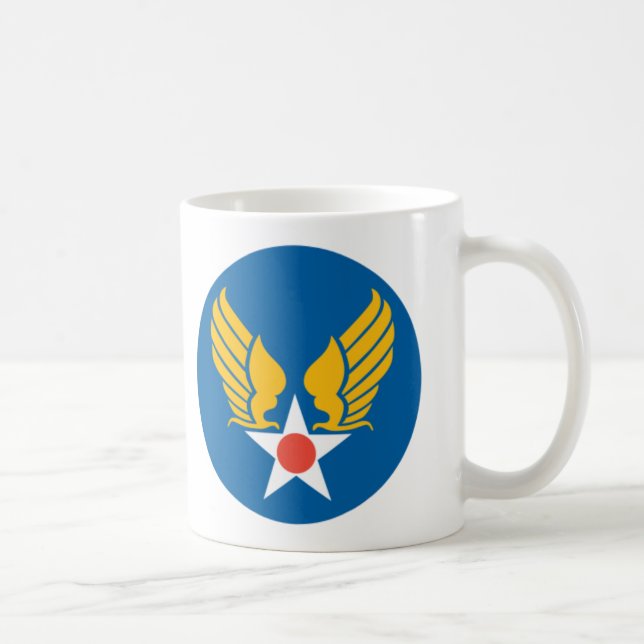Armee-Fliegerkorps-Schild Kaffeetasse (Rechts)