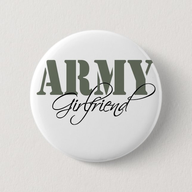 Armee-Freundin Button (Vorderseite)