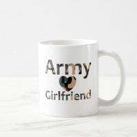 Armee-Freundin-Camouflage-Herz