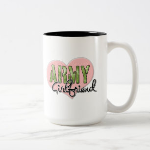 Armee-Freundin Zweifarbige Tasse