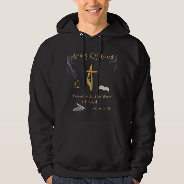 Armee Gottes Hoodie (Vorderseite)