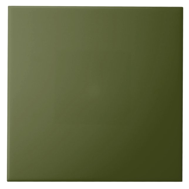 Armee-Grün-Fliese Fliese (Vorderseite)