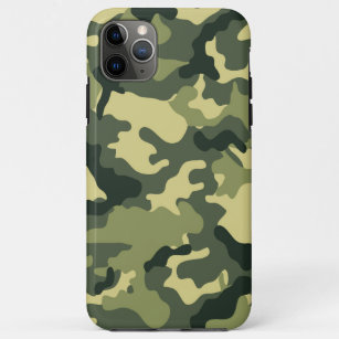 Armee-Grün-Tarnungs-Muster iPhone 11 Pro Max Hülle