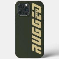 Armee grün und Gold RUGGED GEEK