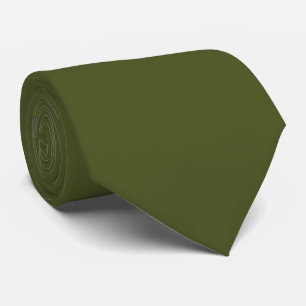 Armee-grüne Krawatte, um jedes Outfit aufzuhellen Krawatte