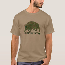 Armee-Gürteltier-Einzelteil T-Shirt