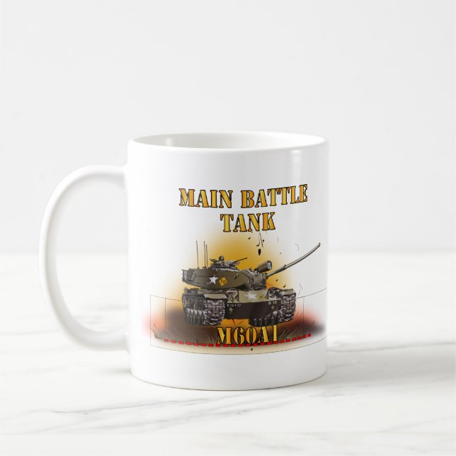 Armee - Hauptkampftank M60A1 w Feuer - Rechts Kaffeetasse (Links)