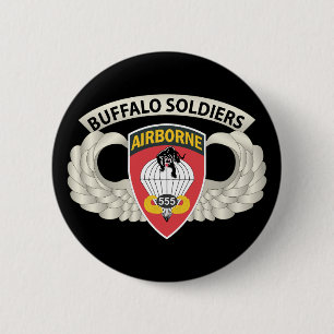 Armee - Im Flugzeug Abzeichen - 555. Fallschirmfli Button