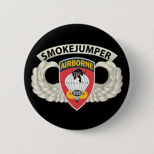 Armee - Im Flugzeug Abzeichen - 555. Fallschirmfli Button