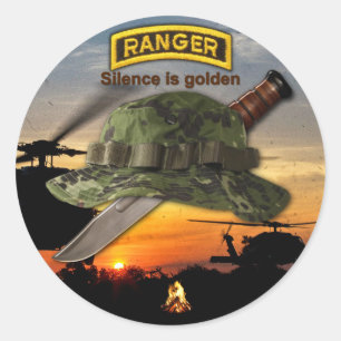Armee-im Flugzeug Förster LRRP überholtes LRRPS Runder Aufkleber