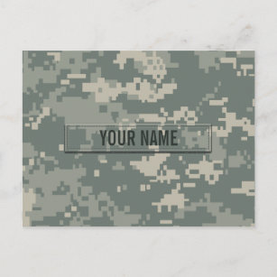 Armee Klimaanlage-Tarnung kundengerecht Postkarte