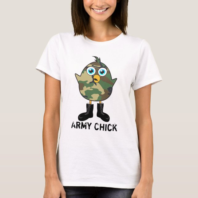 Armee-Küken T-Shirt (Vorderseite)