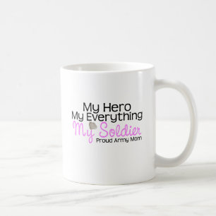Armee-Mama mein Held Kaffeetasse