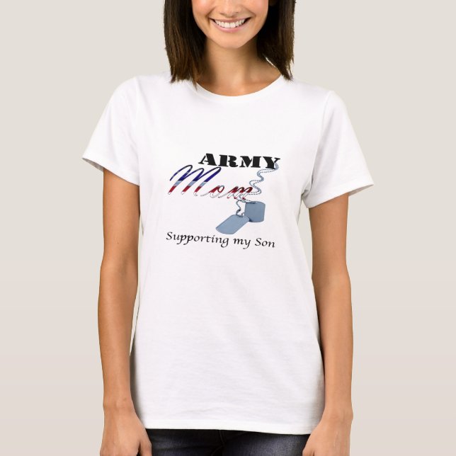 Armee-Mama T-Shirt (Vorderseite)
