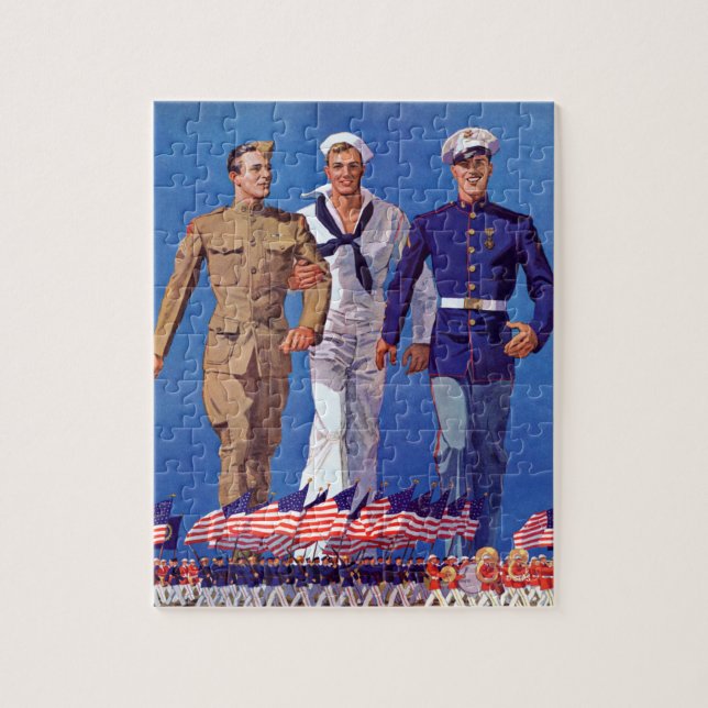 Armee, Marine & Marines (Vertikal)
