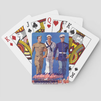Armee, Marine u. Marinesoldaten Spielkarten