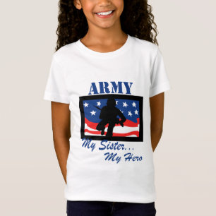 Armee meine Schwester mein Held T-Shirt