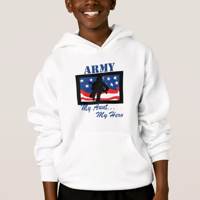 Armee meine Tante My Hero Hoodie (Vorderseite)