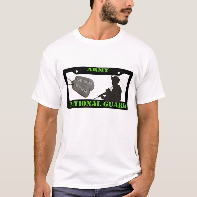 Armee-nationaler Schutz-Shirt T-Shirt (Vorderseite)