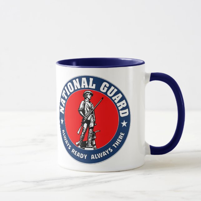 Armee-Nationalgarde-Logo-Militär Tasse (Rechts)