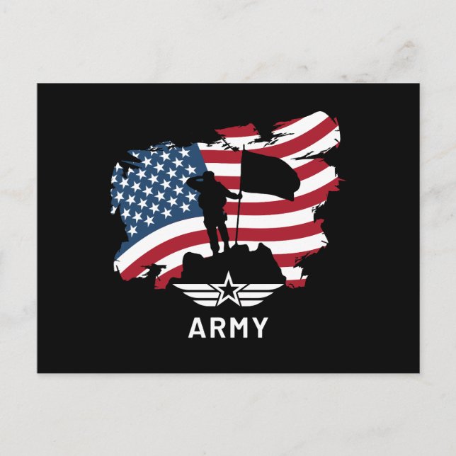 Armee Postkarte (Vorderseite)