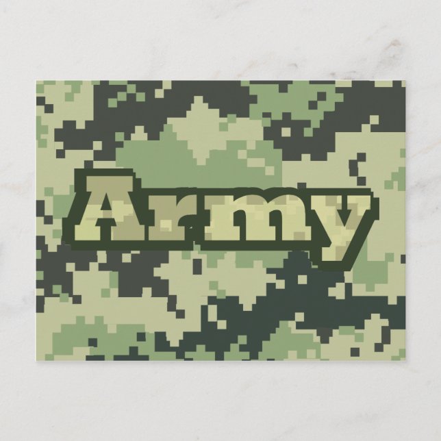 Armee Postkarte (Vorderseite)