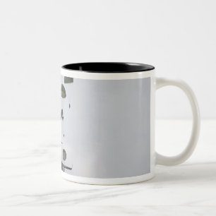 Armee-Soldaten springen von Wechselstrom - 17 Zweifarbige Tasse