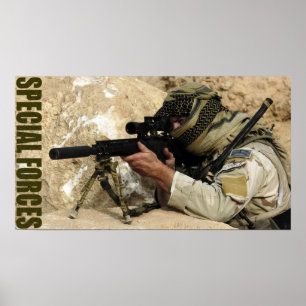 Armee-Spezialeinheiten Poster