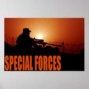 Armee-Spezialeinheiten Poster
