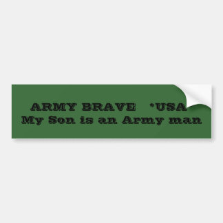 ARMEE TAPFERES *USA* mein Sohn ist ein Autoaufkleber