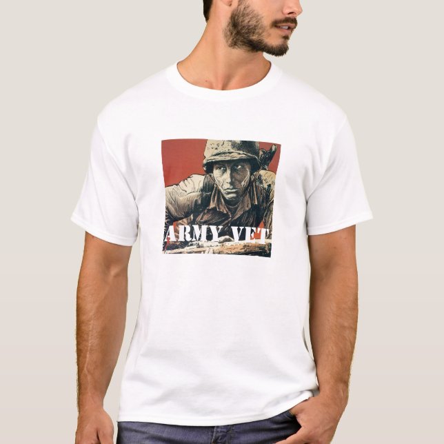 Armee-Tierarzt T-Shirt (Vorderseite)