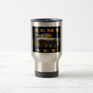 Armee-Tierarzt-Tanker-Reise-Tasse Reisebecher