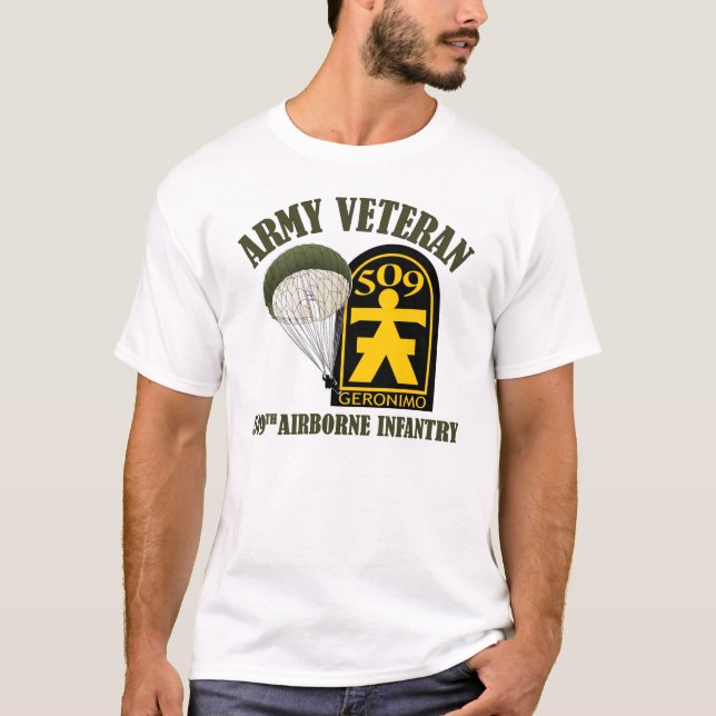 Armee-Veteran - 509. PIR T-Shirt (Vorderseite)