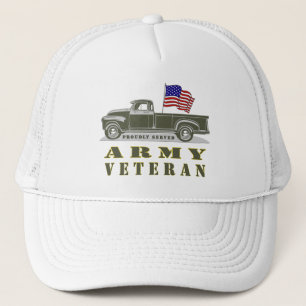 Armee Veteran  Truckerkappe