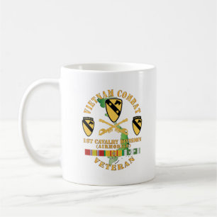 Armee - Vietnam Combat Veteran w 1. Cav DUI Kaffeetasse