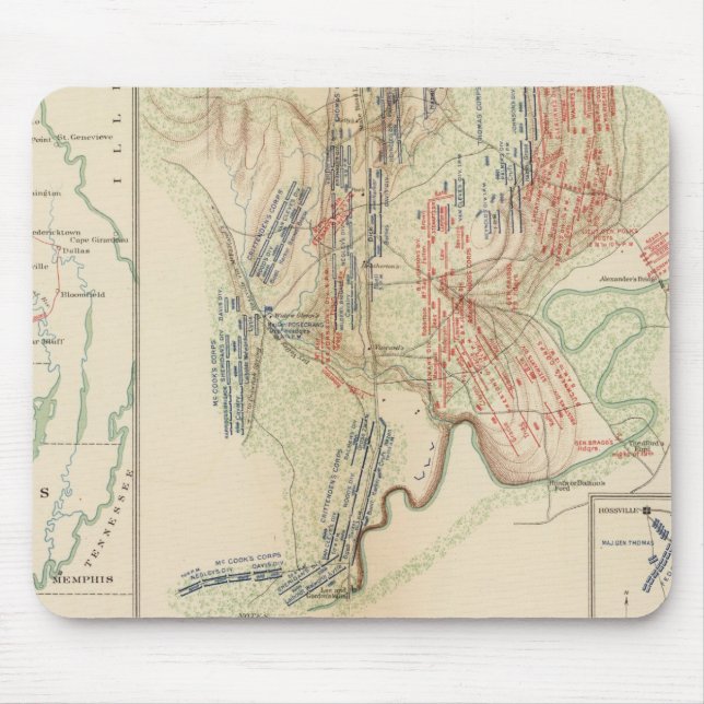 Armee von Missouri Mousepad (Vorne)