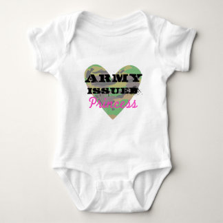 Armeeemittierte Prinzessin Baby Strampler
