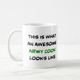 Armeekoche, phantastisch kaffeetasse