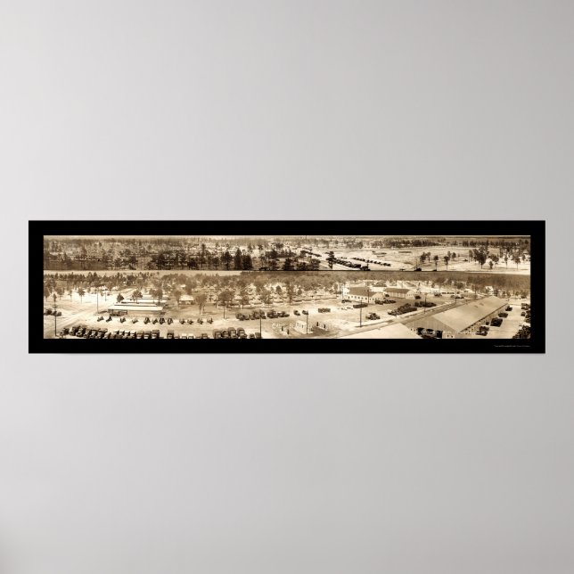 Armeelager Blanding Foto 1941 Poster (Vorne)