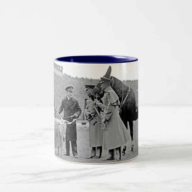 Armeemarine Spiel Zweifarbige Tasse (Mittel)