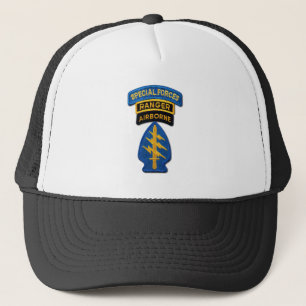 Armeesonderkräfte Grüne Berets Rangers SF SFG Truckerkappe