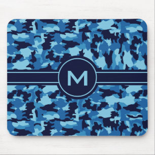 Armeetarnung Blaumuster Mousepad